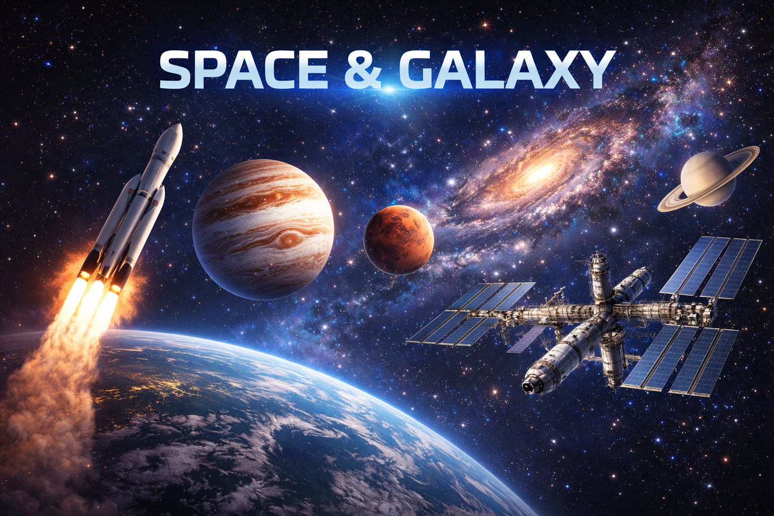 SPACE & GALAXY PUZZLES