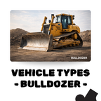Vehicles - BULLDOZER - 120 Pieces A4