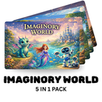 Imaginory World 5-in-1 Puzzle Value Pack - 120 Pieces Each - A4