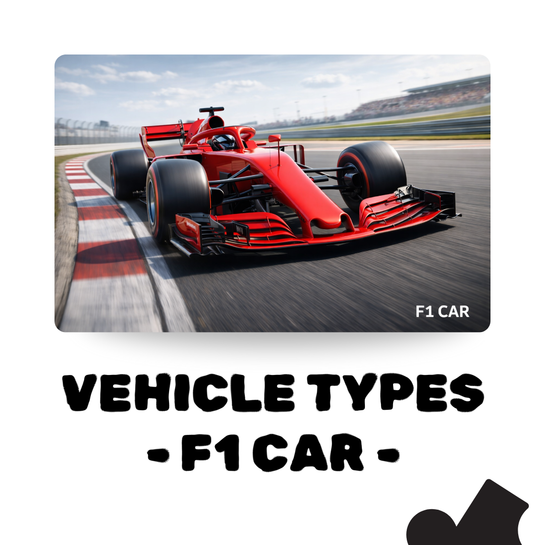 Vehicles - F1 CAR - 120 Pieces A4