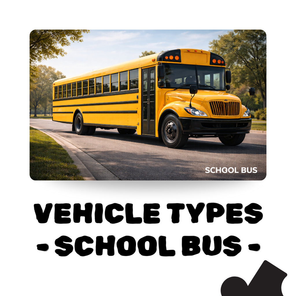 Vehicles - SCHOOL BUS - 120 Pieces A4