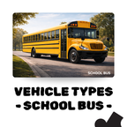 Vehicles - SCHOOL BUS - 120 Pieces A4