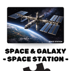 Space & Galaxy - SPACE STATION - 120 Pieces A4
