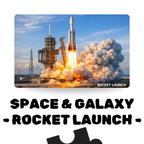 Space & Galaxy - ROCKET LAUNCH - 120 Pieces A4