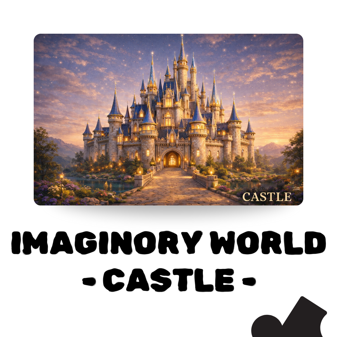Imaginory World - FAIRY CASTLE - 120 Pieces A4
