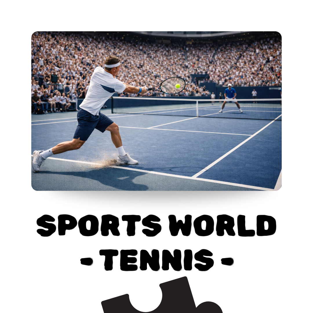 Sports - TENNIS - 120 Pieces A4