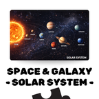 Space & Galaxy - SOLAR SYSTEM - 120 Pieces A4
