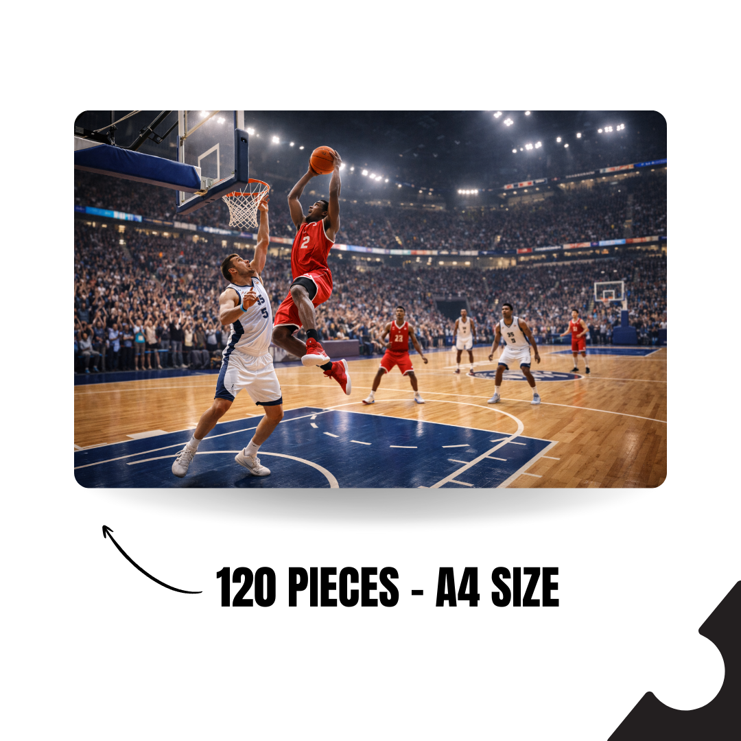 Sports - BASKETBALL - 120 Pieces A4