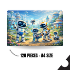 Imaginory World - ROBOT WORLD- 120 Pieces A4