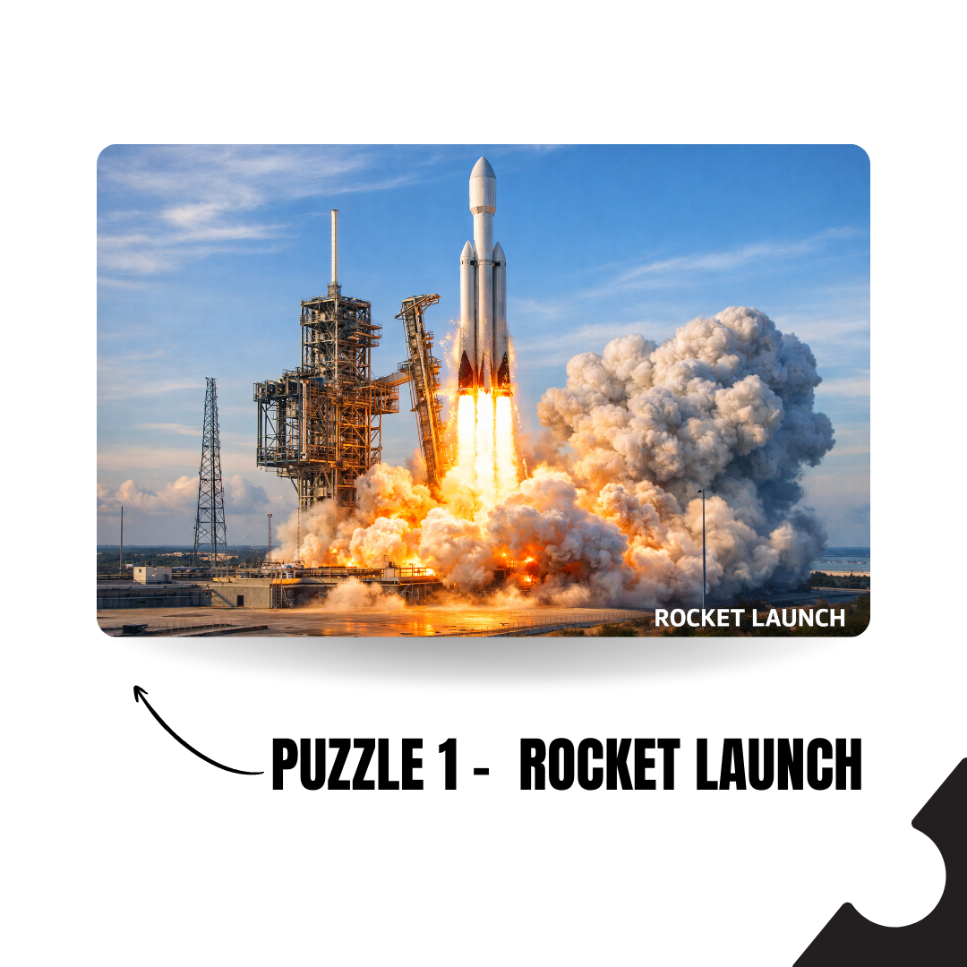 Space & Galaxy 5-in-1 Puzzle Value Pack - 120 Pieces Each - A4