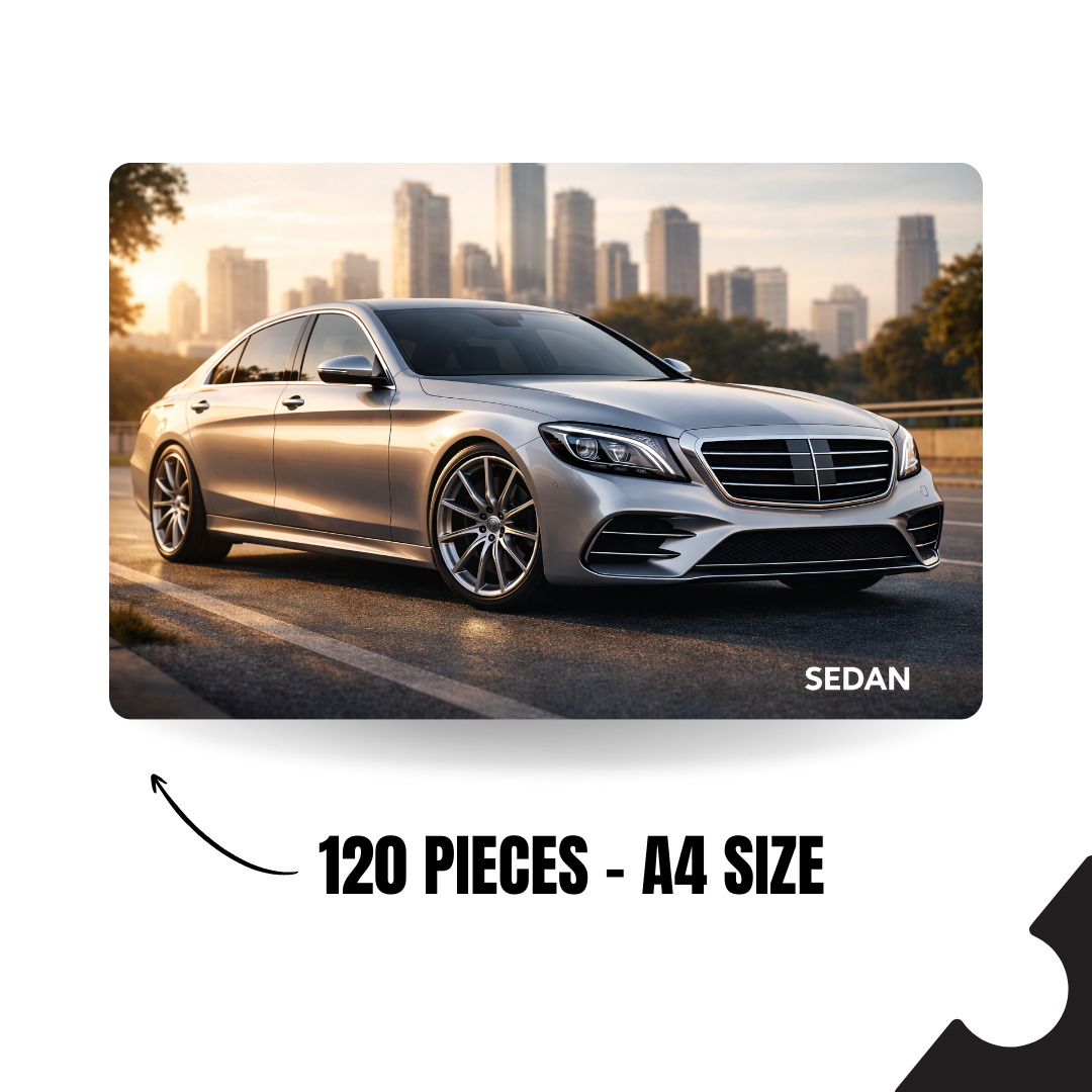 Vehicles - SEDAN CAR - 120 Pieces A4