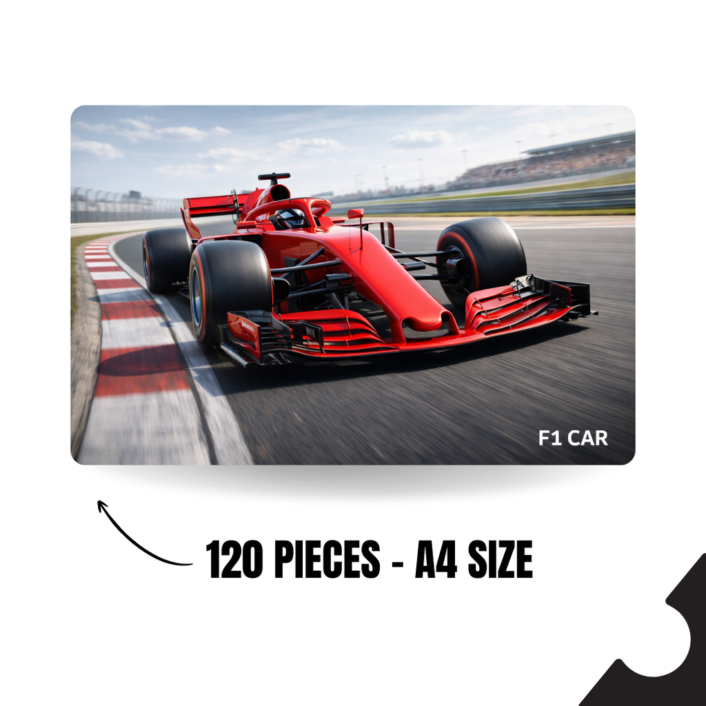 Vehicles - F1 CAR - 120 Pieces A4