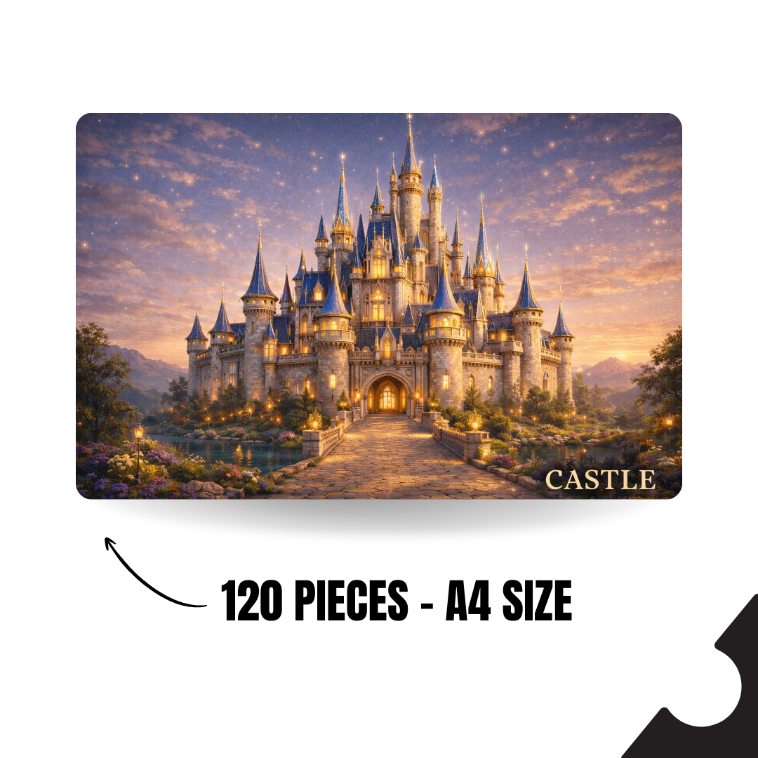 Imaginory World - FAIRY CASTLE - 120 Pieces A4