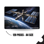 Space & Galaxy - SPACE STATION - 120 Pieces A4