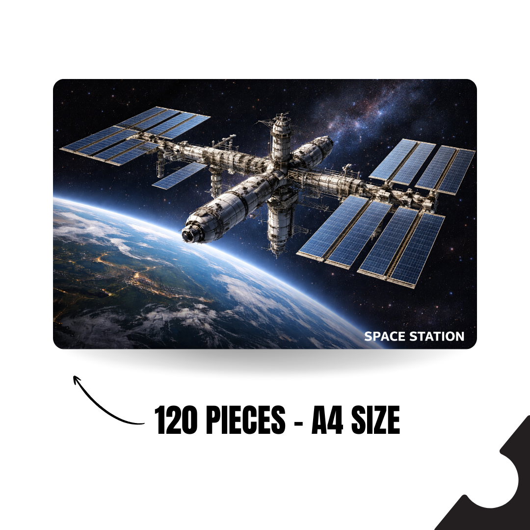 Space & Galaxy - SPACE STATION - 120 Pieces A4