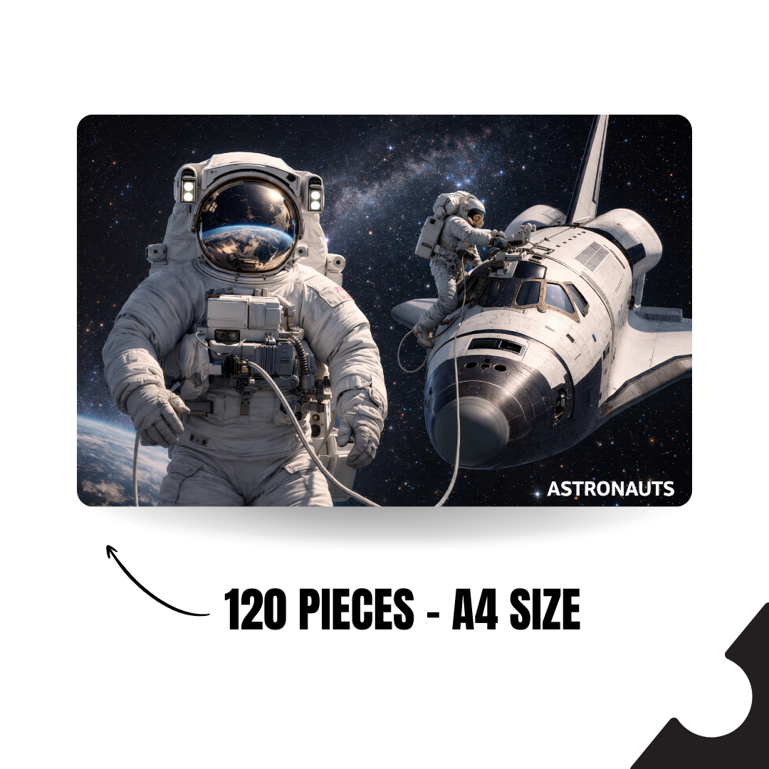 Space & Galaxy - ASTRONAUTS - 120 Pieces A4