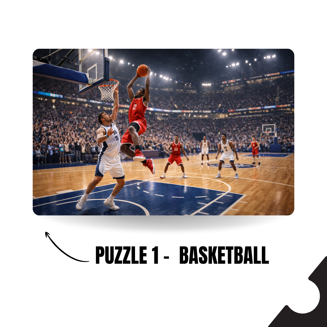 Sports World 5-in-1 Puzzle Value Pack - 120 Pieces Each - A4