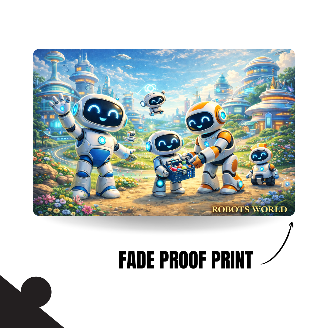 Imaginory World - ROBOT WORLD- 120 Pieces A4