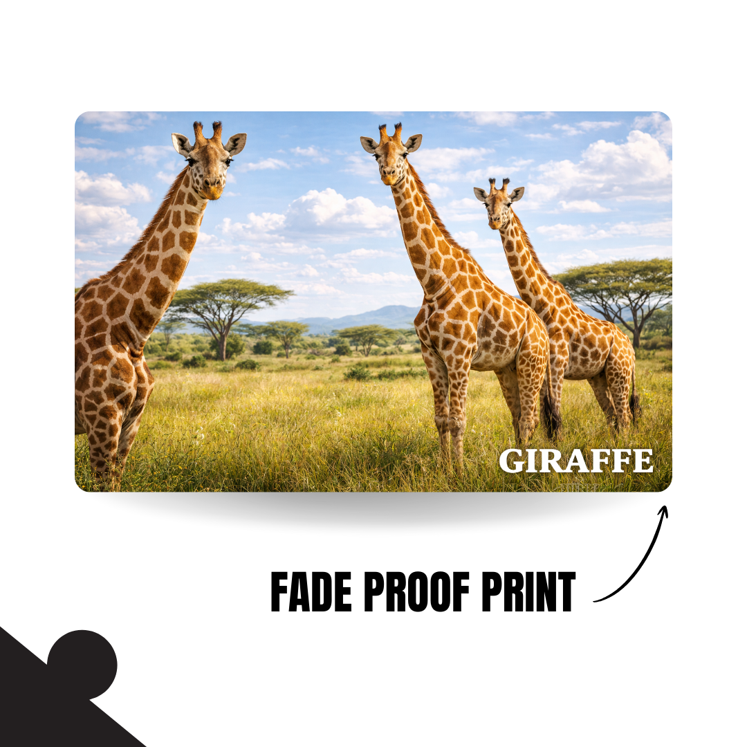 Wild Animal - GIRAFFE - 120 Pieces Puzzle A4