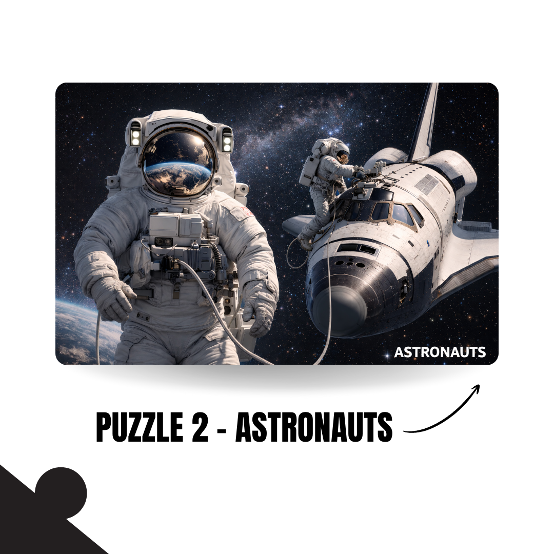 Space & Galaxy 5-in-1 Puzzle Value Pack - 120 Pieces Each - A4