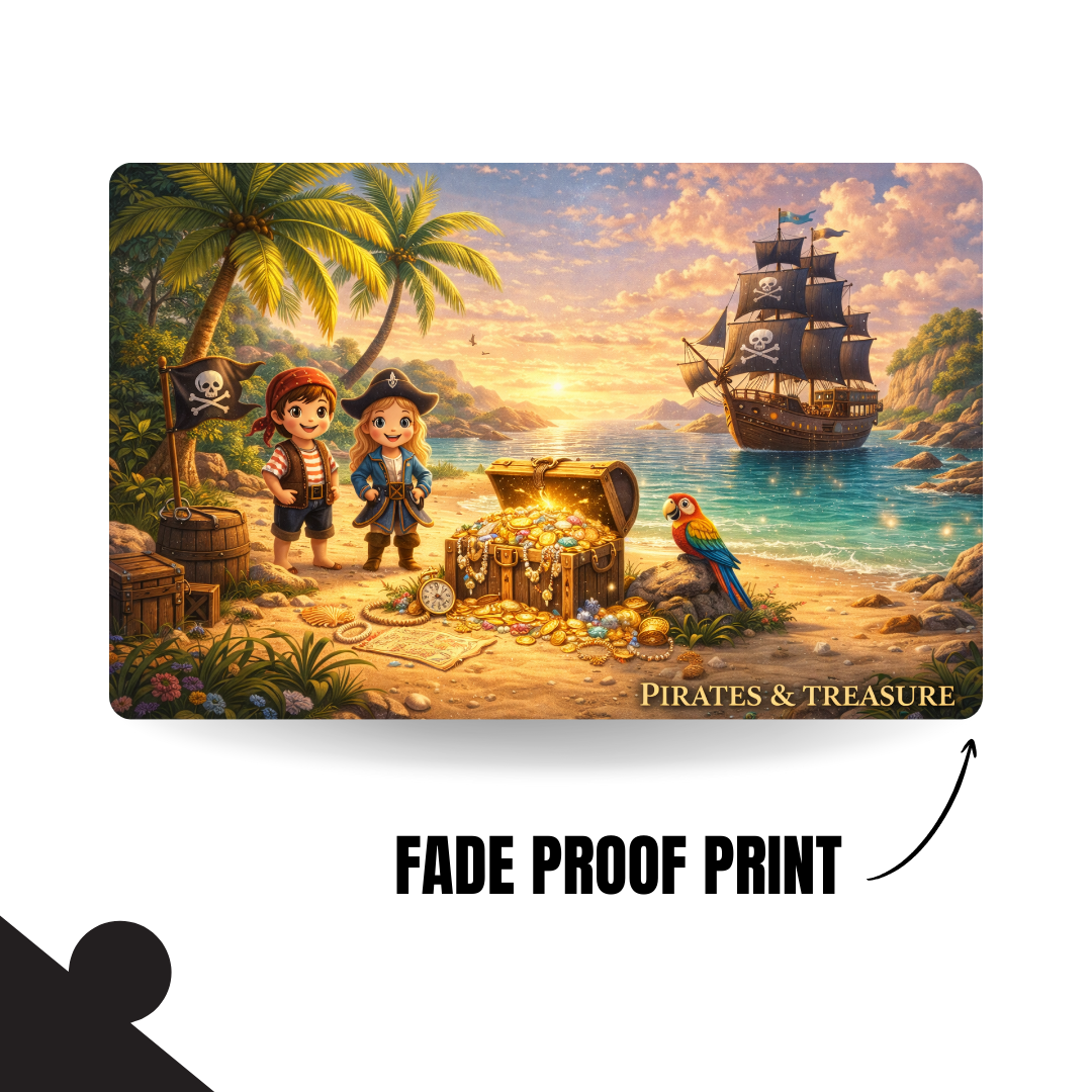 Imaginory World - PIRATES & TRESURE - 120 Pieces A4