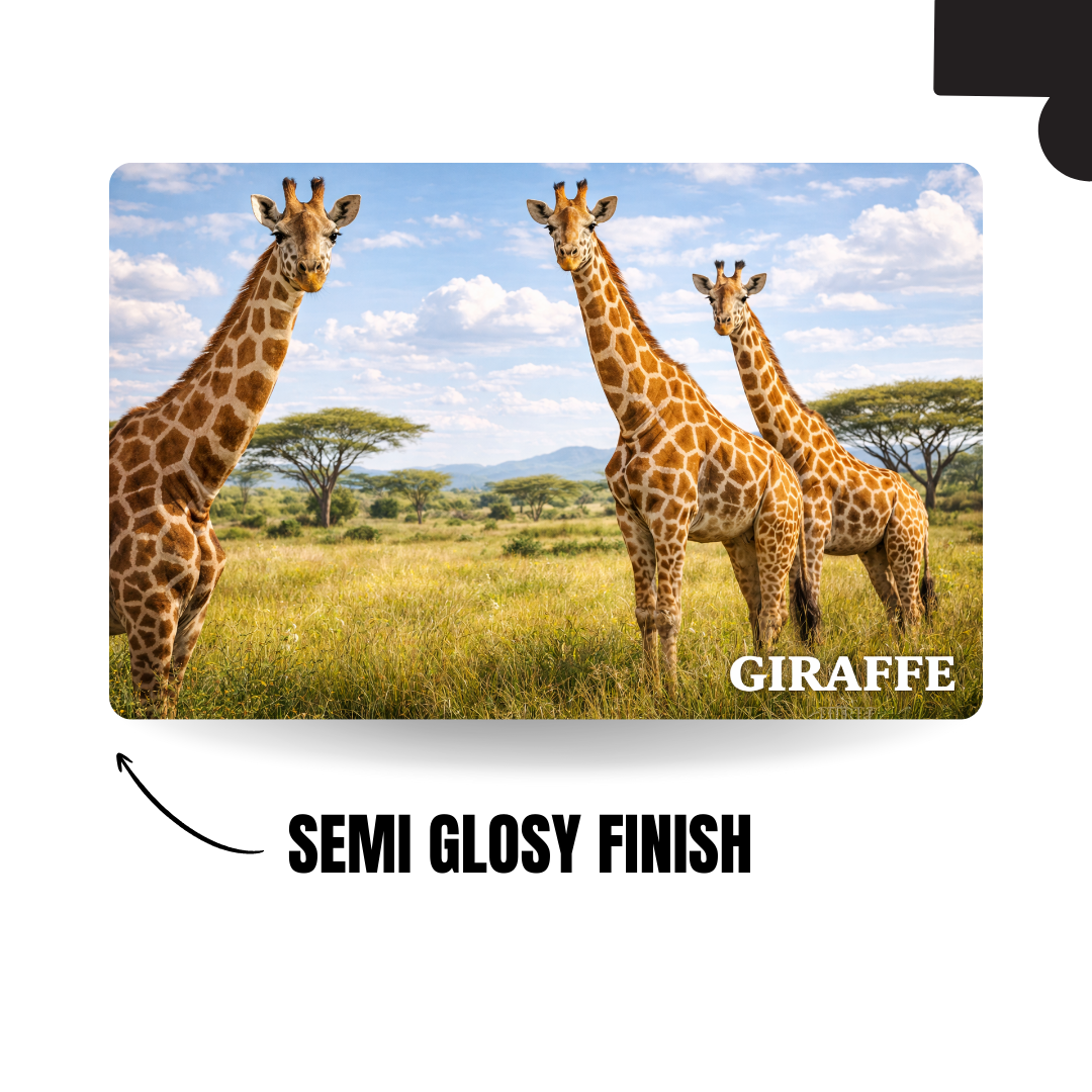 Wild Animal - GIRAFFE - 120 Pieces Puzzle A4