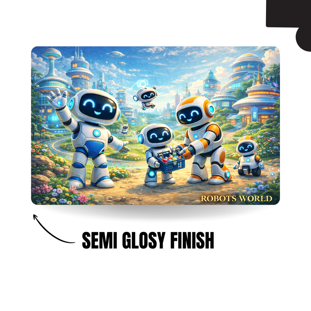 Imaginory World - ROBOT WORLD- 120 Pieces A4