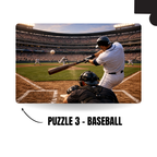 Sports World 5-in-1 Puzzle Value Pack - 120 Pieces Each - A4