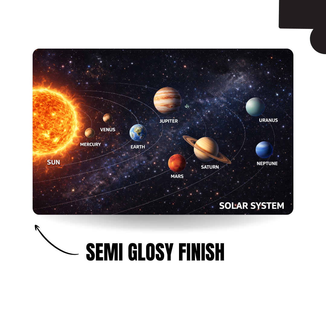 Space & Galaxy - SOLAR SYSTEM - 120 Pieces A4