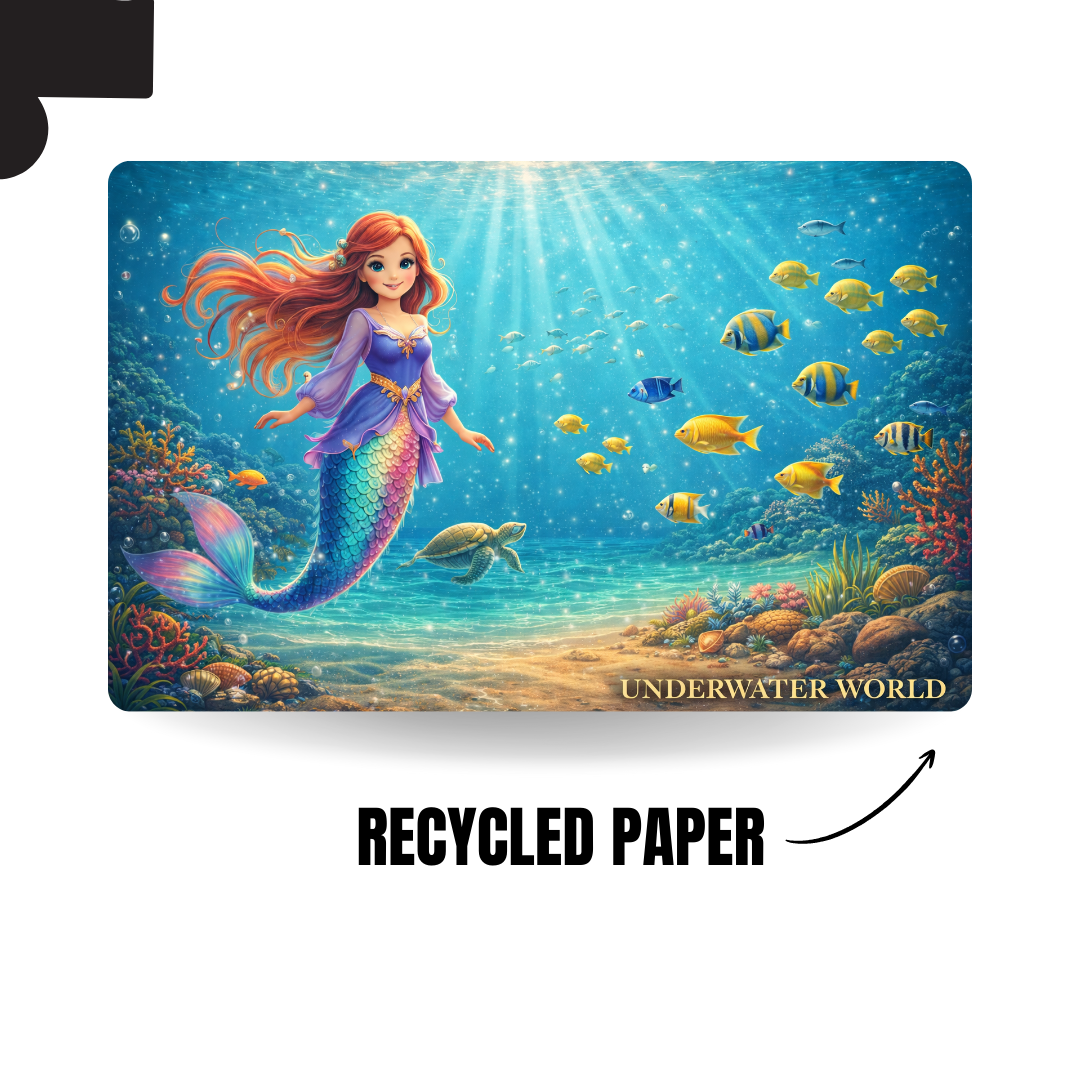 Imaginory World - UNDERWATER WORLD- 120 Pieces A4