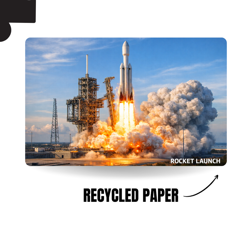 Space & Galaxy - ROCKET LAUNCH - 120 Pieces A4