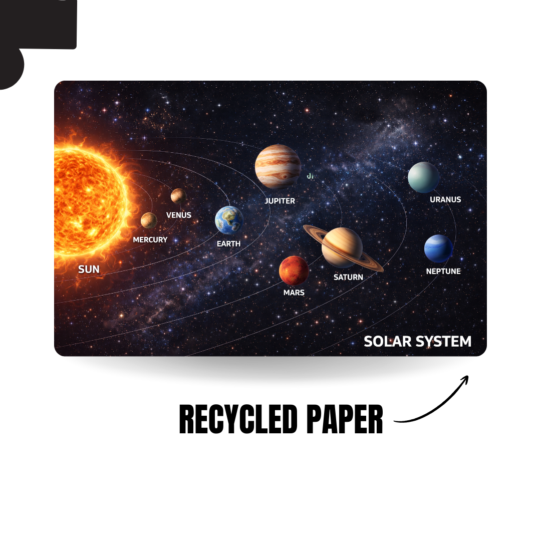 Space & Galaxy - SOLAR SYSTEM - 120 Pieces A4