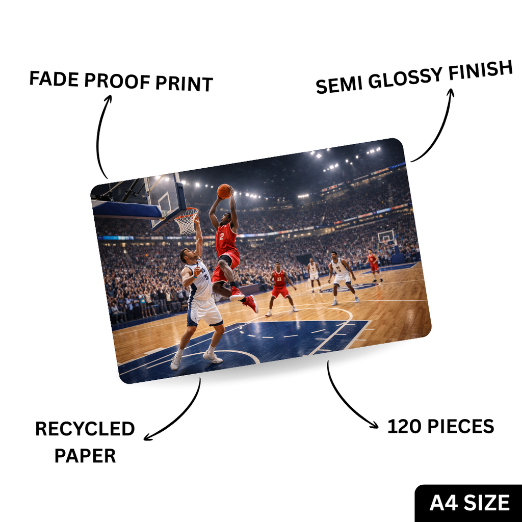 Sports World 5-in-1 Puzzle Value Pack - 120 Pieces Each - A4