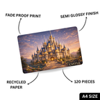 Imaginory World 5-in-1 Puzzle Value Pack - 120 Pieces Each - A4